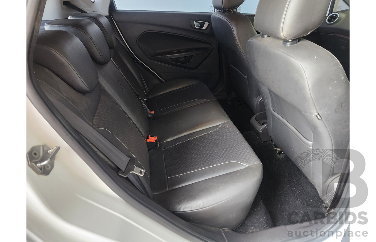 4/2016 Ford Fiesta Sport WZ 5d Hatchback White 1.0L