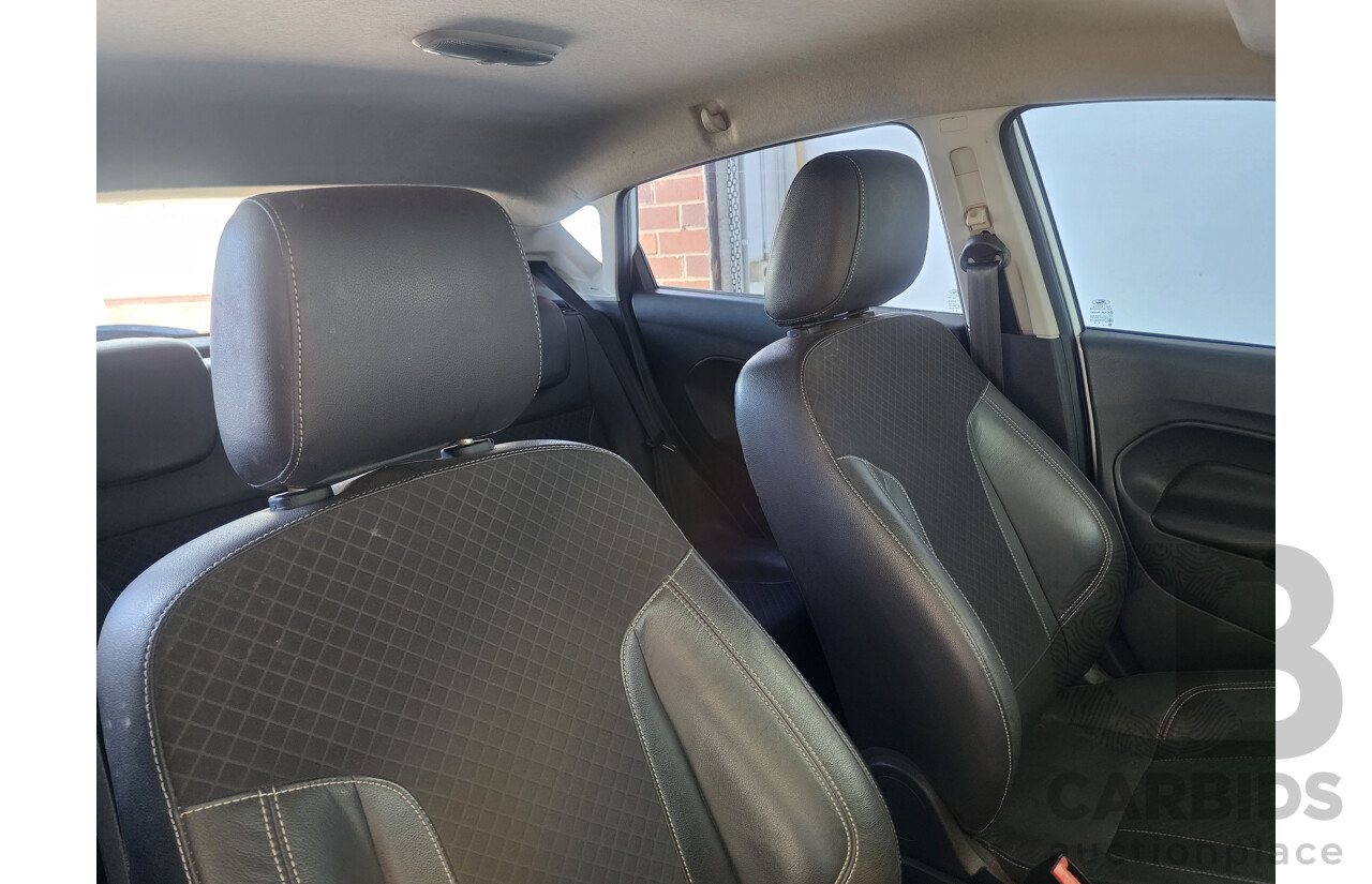 4/2016 Ford Fiesta Sport WZ 5d Hatchback White 1.0L