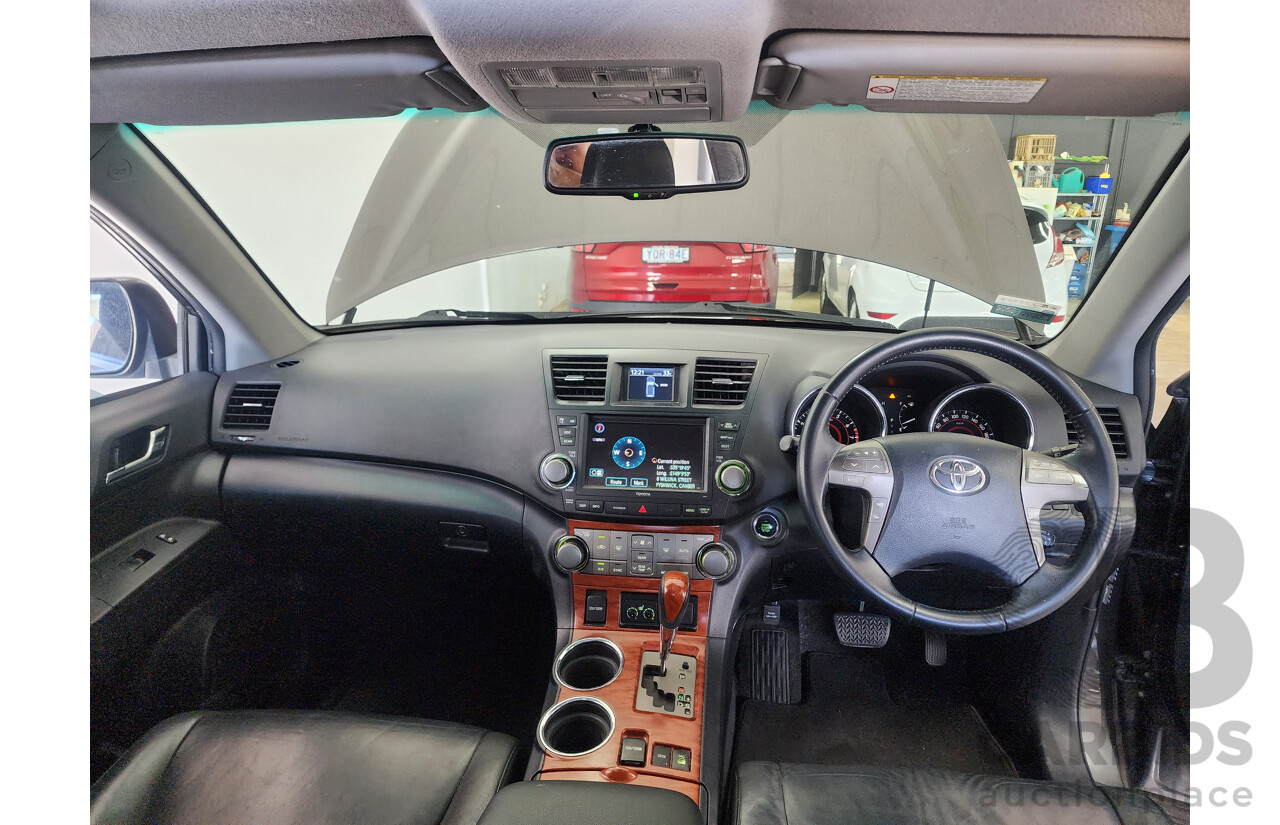 12/2008 Toyota Kluger Grande (4x4) GSU45R 4d Wagon Grey 3.5L