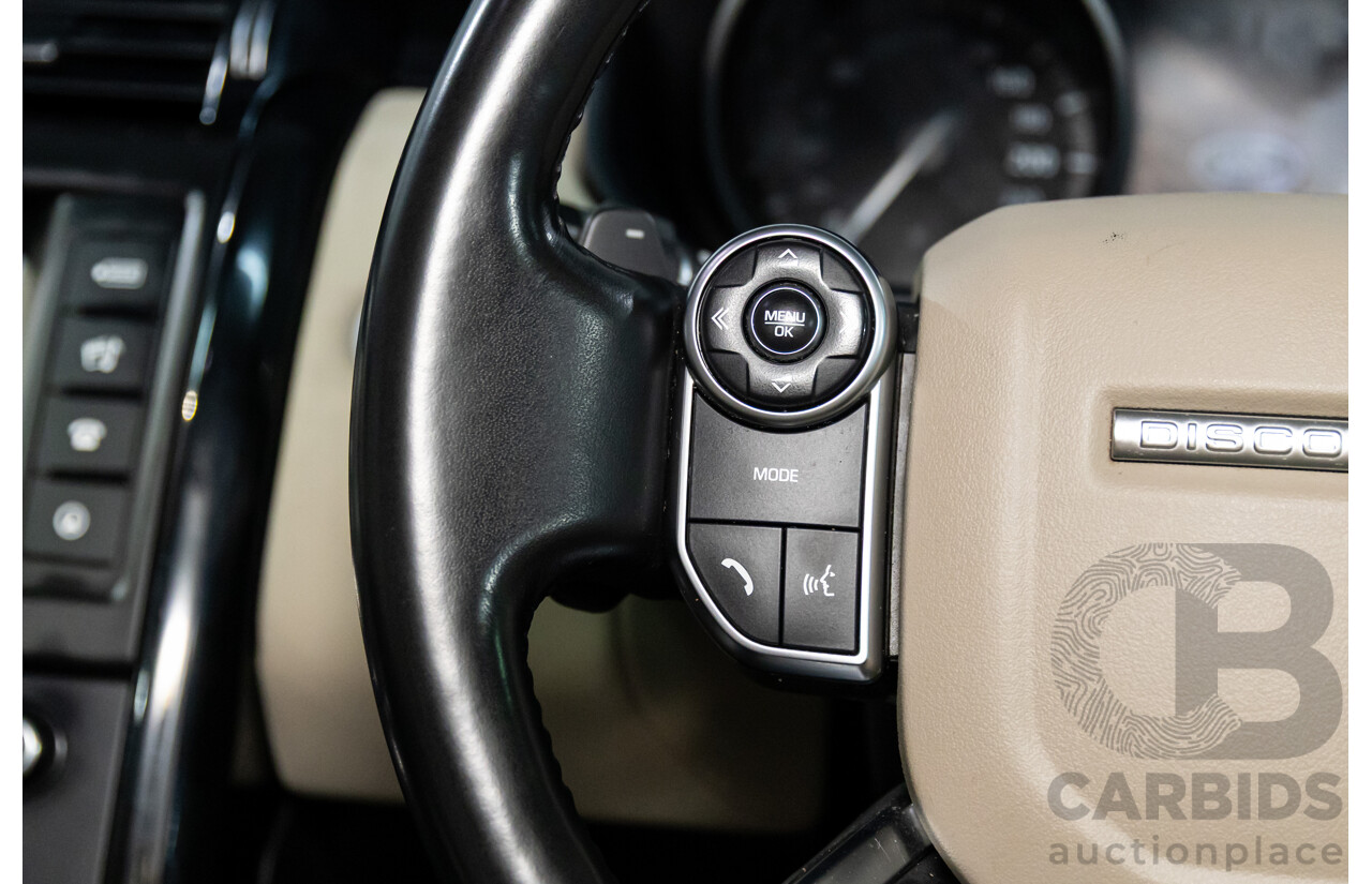 07/2017 Land Rover Discovery TD4 SE (4WD) MY17 4d Wagon Loire Blue Metallic Turbo Diesel 2.0L