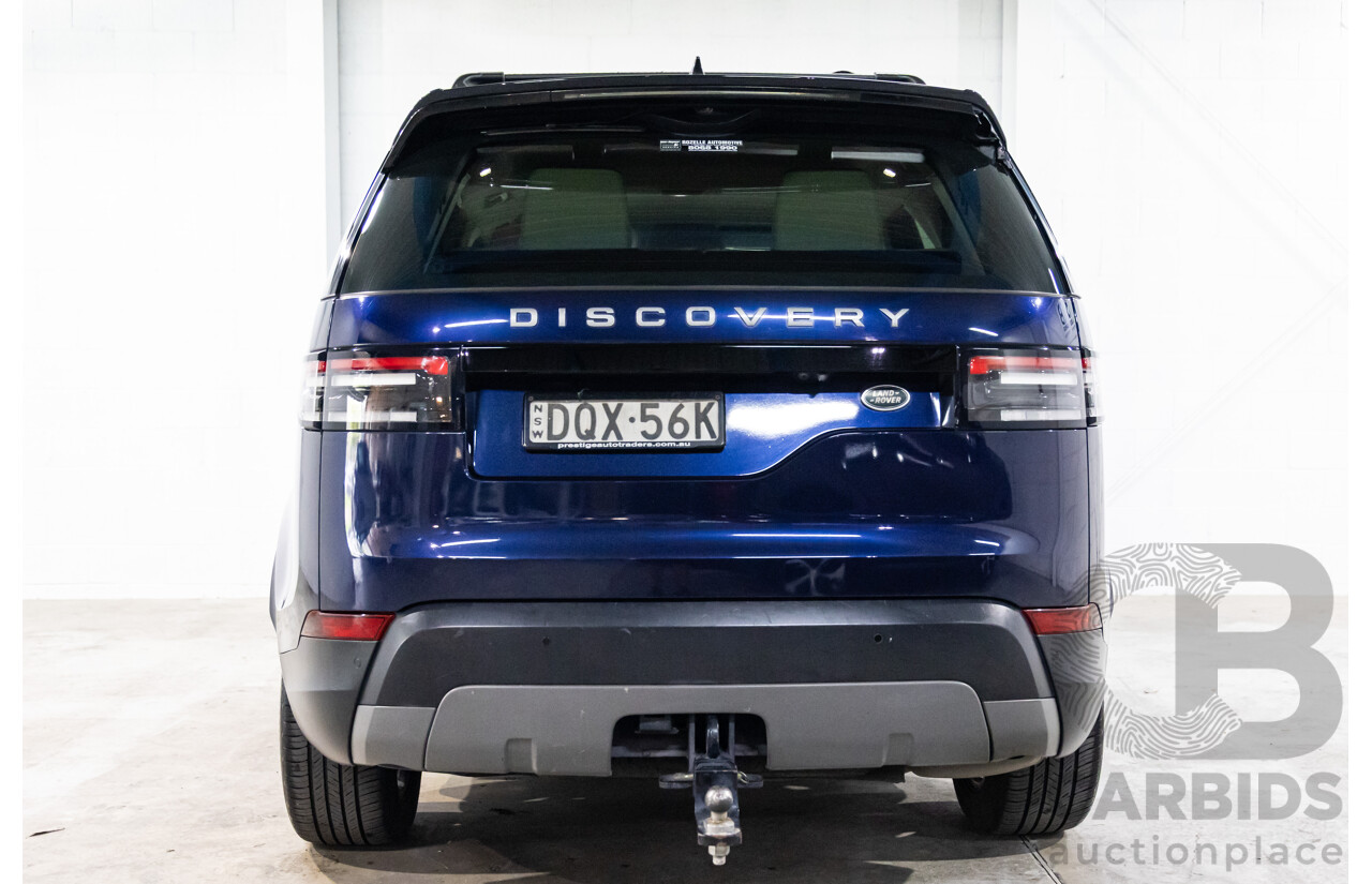 07/2017 Land Rover Discovery TD4 SE (4WD) MY17 4d Wagon Loire Blue Metallic Turbo Diesel 2.0L