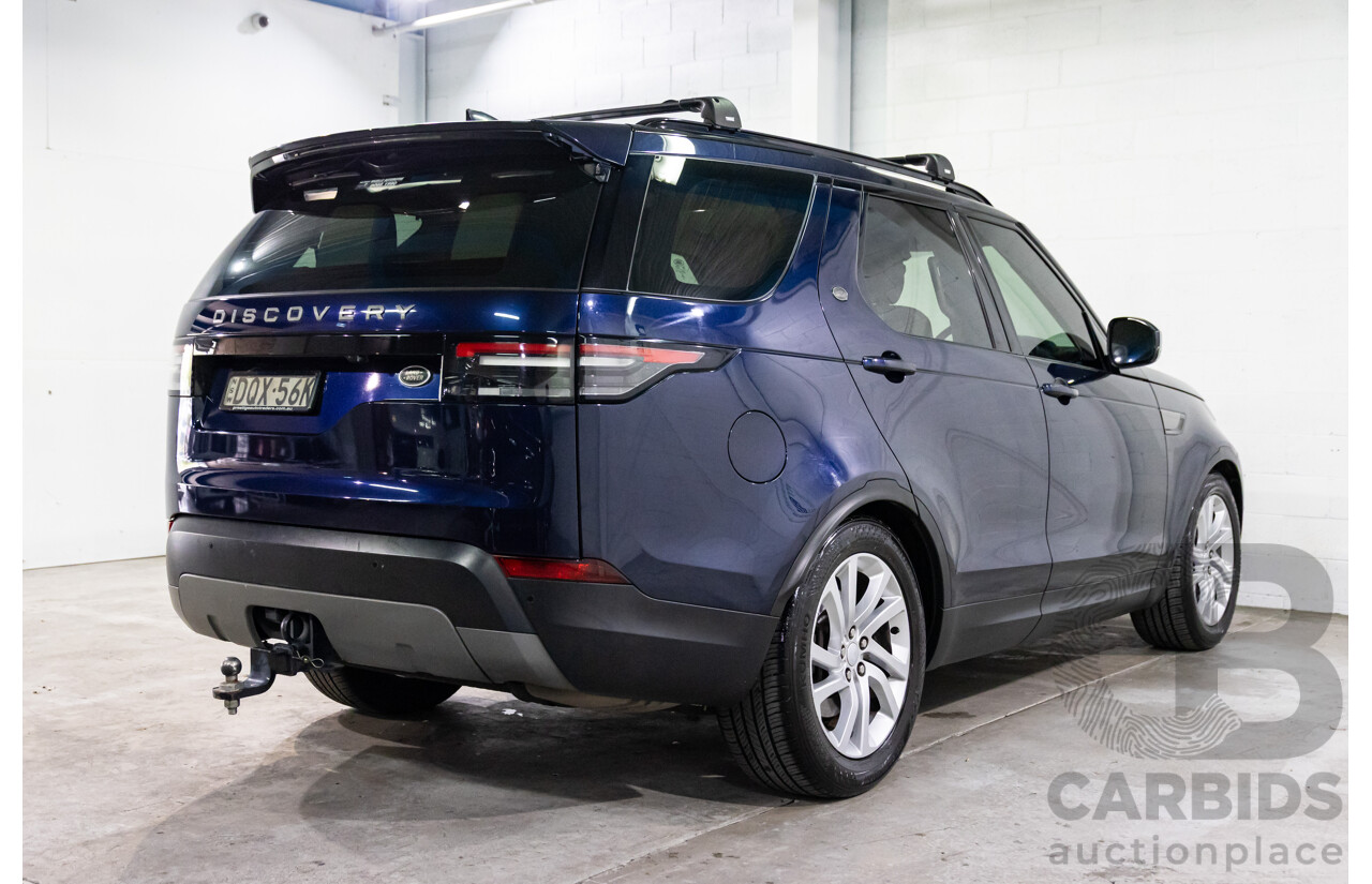 07/2017 Land Rover Discovery TD4 SE (4WD) MY17 4d Wagon Loire Blue Metallic Turbo Diesel 2.0L