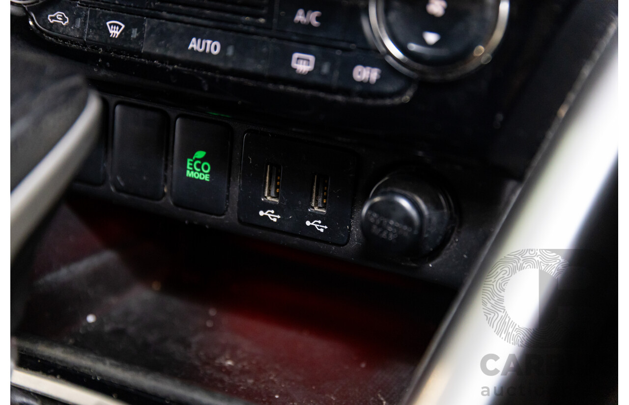 12/2017 Mitsubishi Eclipse Cross LS (FWD) YA 4d Wagon Deep Grey Metallic 1.5L