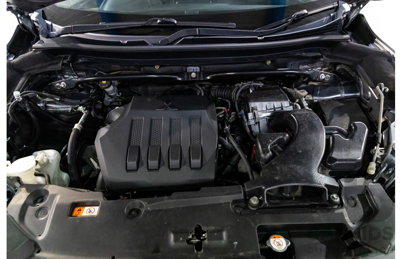 12/2017 Mitsubishi Eclipse Cross LS (FWD) YA 4d Wagon Deep Grey Metallic 1.5L