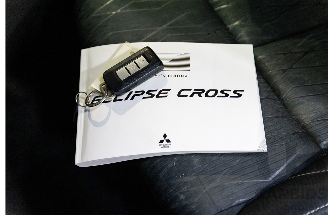 12/2017 Mitsubishi Eclipse Cross LS (FWD) YA 4d Wagon Deep Grey Metallic 1.5L