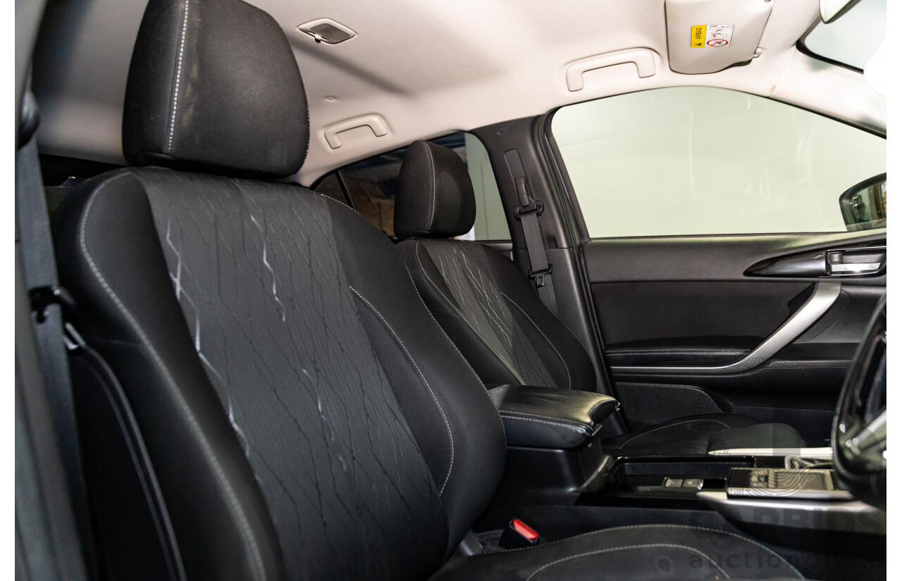 12/2017 Mitsubishi Eclipse Cross LS (FWD) YA 4d Wagon Deep Grey Metallic 1.5L