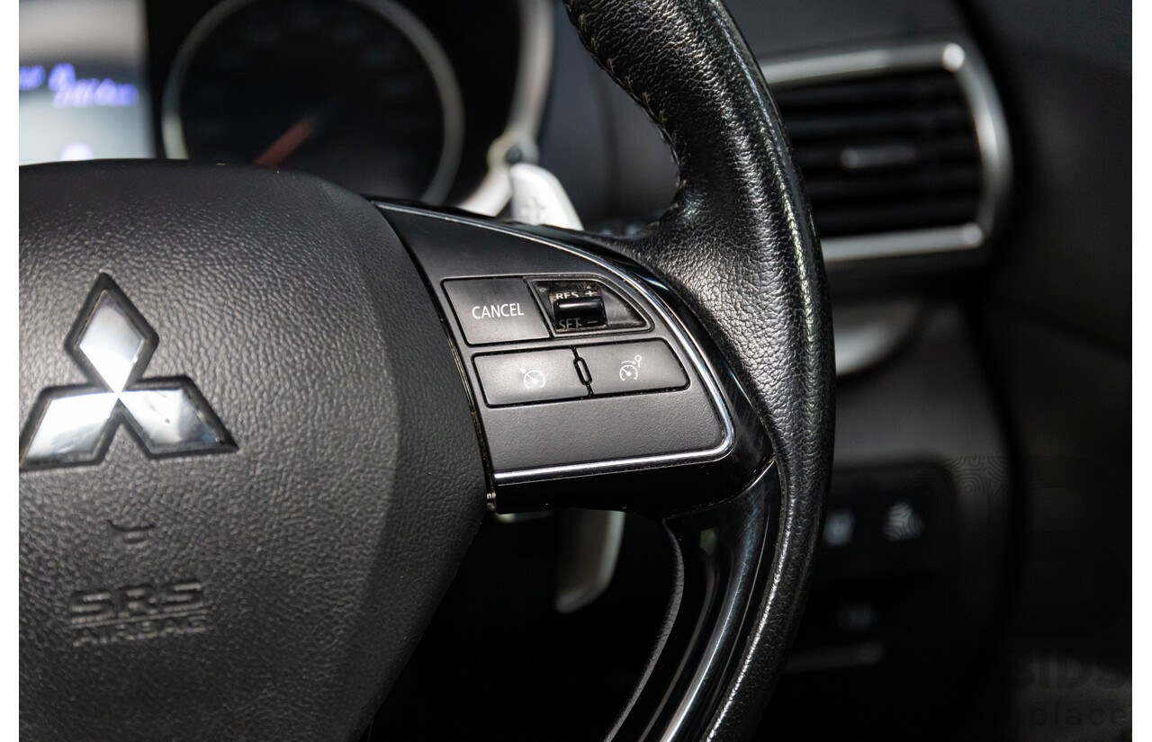 12/2017 Mitsubishi Eclipse Cross LS (FWD) YA 4d Wagon Deep Grey Metallic 1.5L