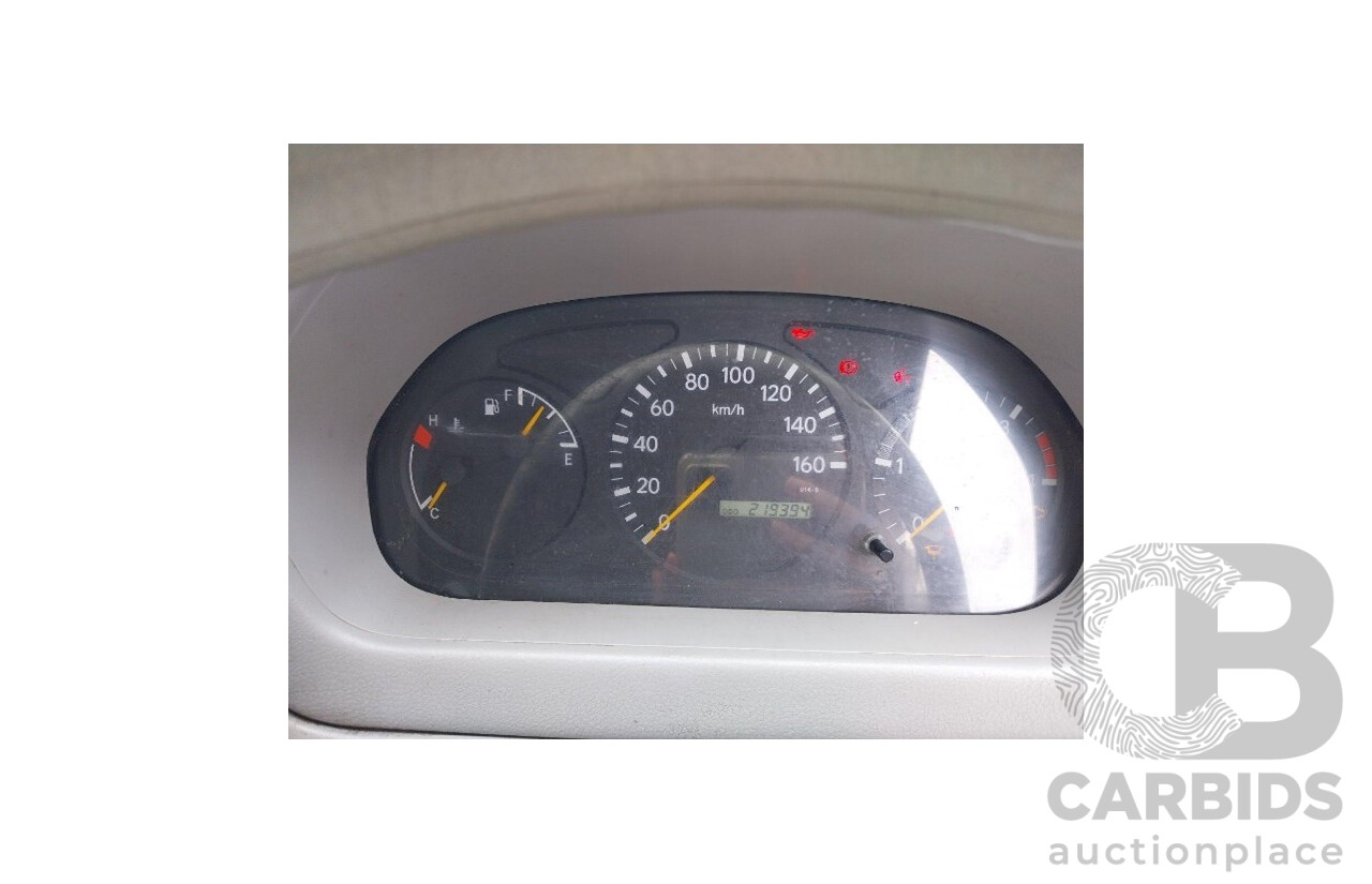 09/2007 Hino 300 Series Trayback Truck 2d Cab Chassis White Turbo Diesel 4.0L