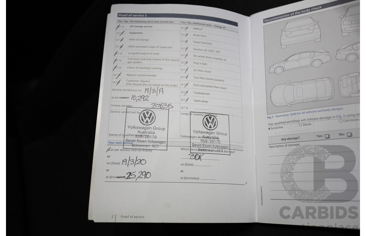 1/2018 Volkswagen Tiguan 162 TSI Sportline (AWD) 5NA MY18 4D Wagon Ruby Red Metallic Turbo 2.0L