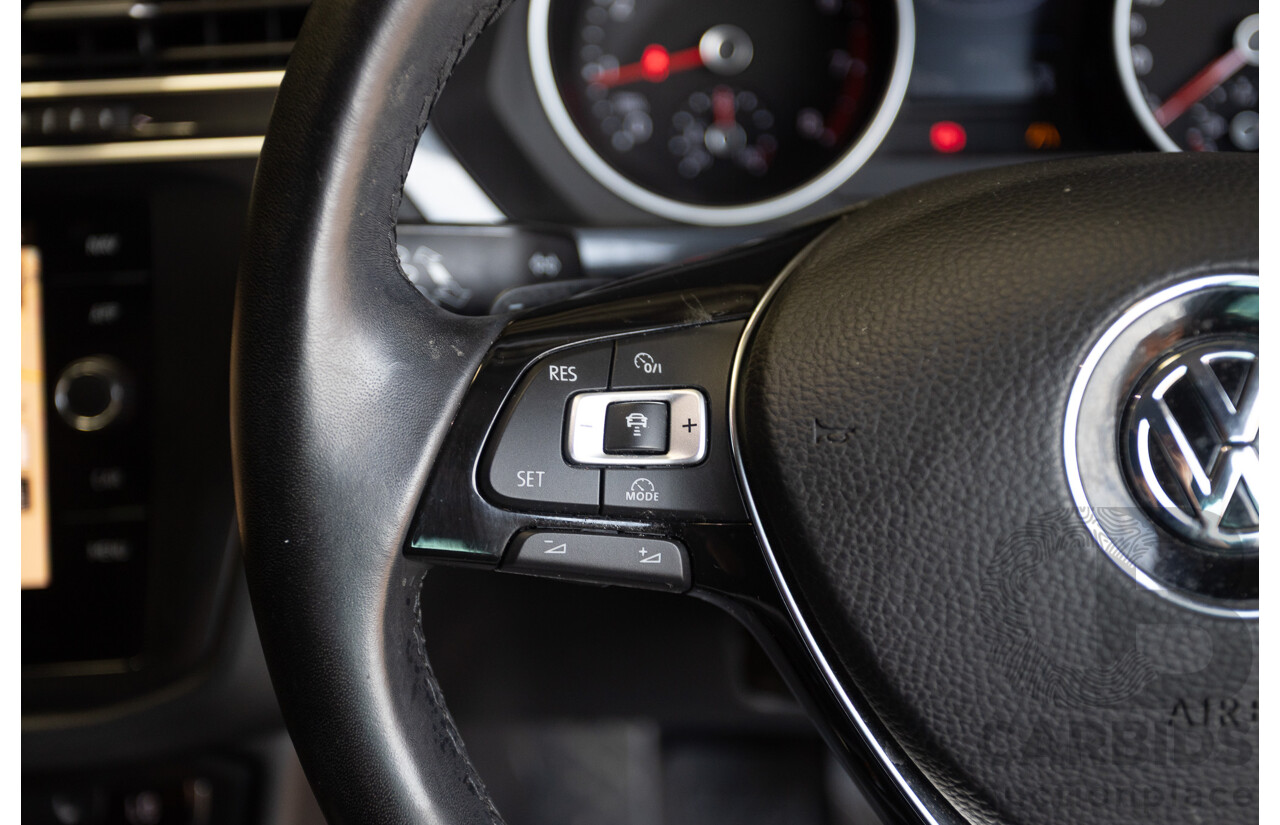 1/2018 Volkswagen Tiguan 162 TSI Sportline (AWD) 5NA MY18 4D Wagon Ruby Red Metallic Turbo 2.0L