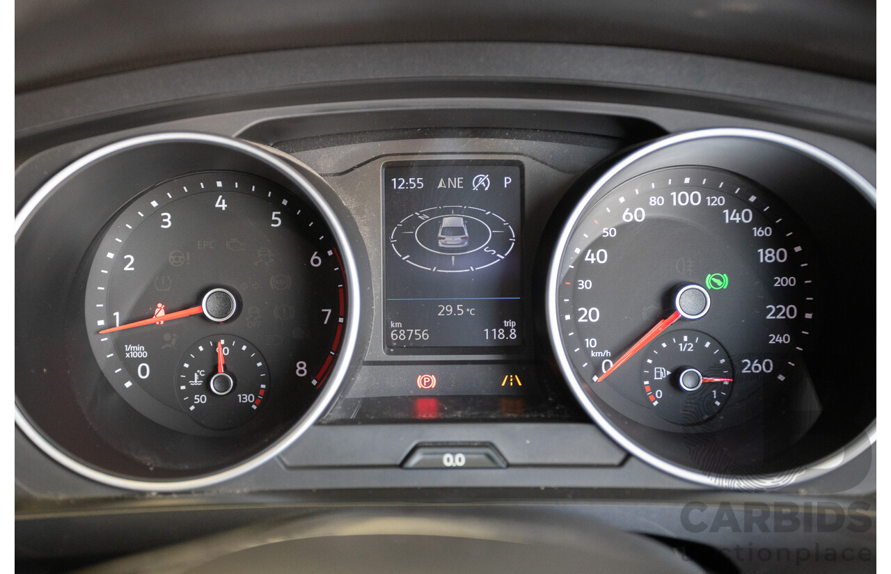 1/2018 Volkswagen Tiguan 162 TSI Sportline (AWD) 5NA MY18 4D Wagon Ruby Red Metallic Turbo 2.0L