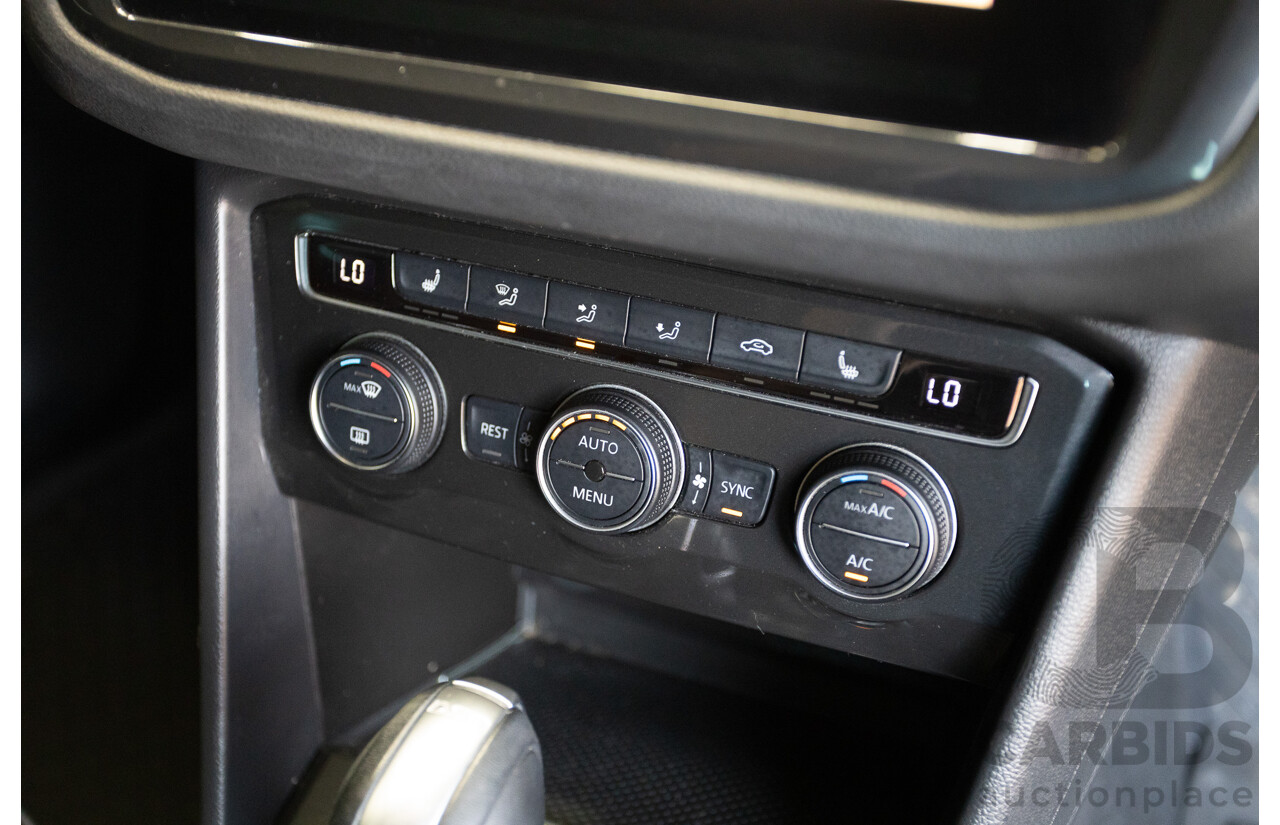 1/2018 Volkswagen Tiguan 162 TSI Sportline (AWD) 5NA MY18 4D Wagon Ruby Red Metallic Turbo 2.0L