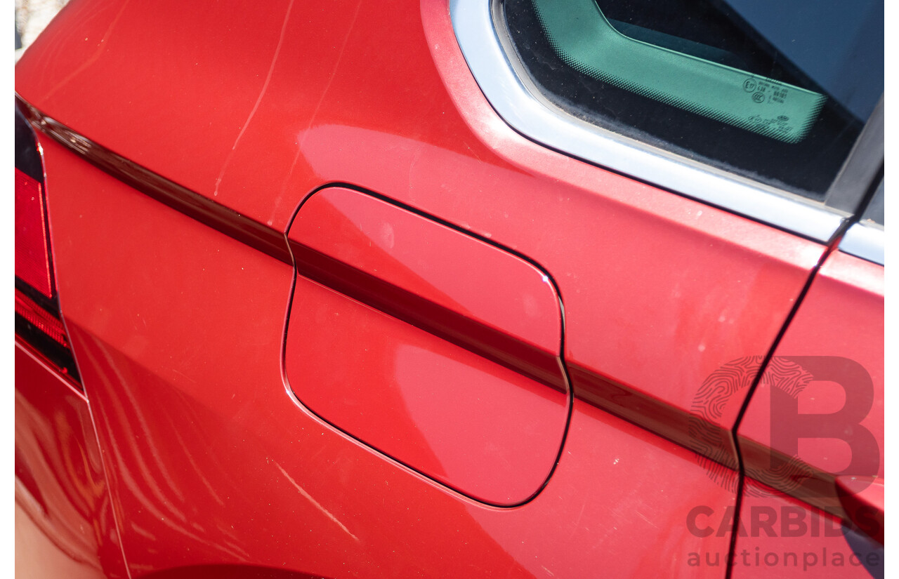 1/2018 Volkswagen Tiguan 162 TSI Sportline (AWD) 5NA MY18 4D Wagon Ruby Red Metallic Turbo 2.0L