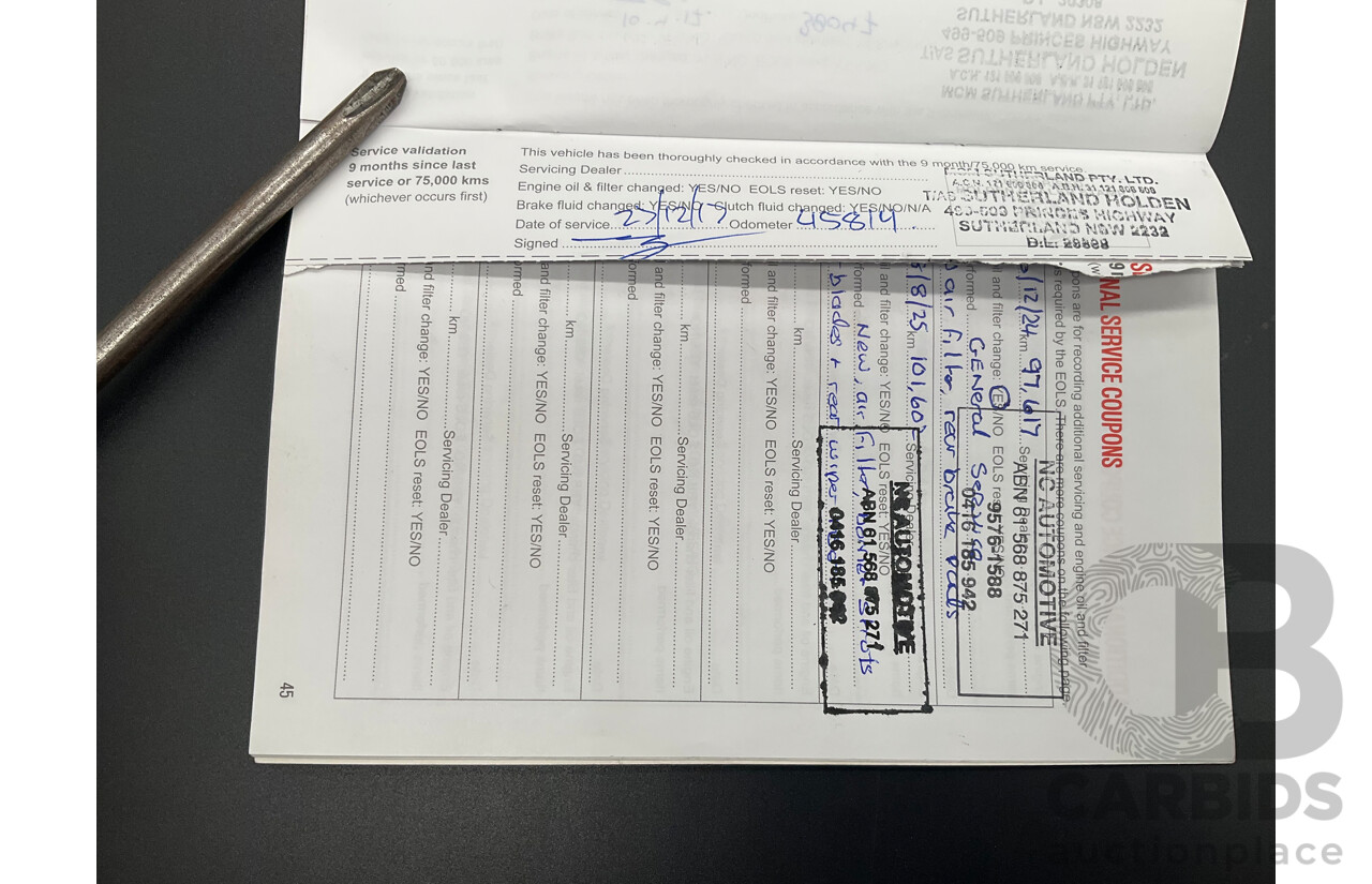 3/2014 Holden Captiva 7 LTZ (AWD) CG MY15 4d Wagon Summit White V6 3.0L - 7 Seater