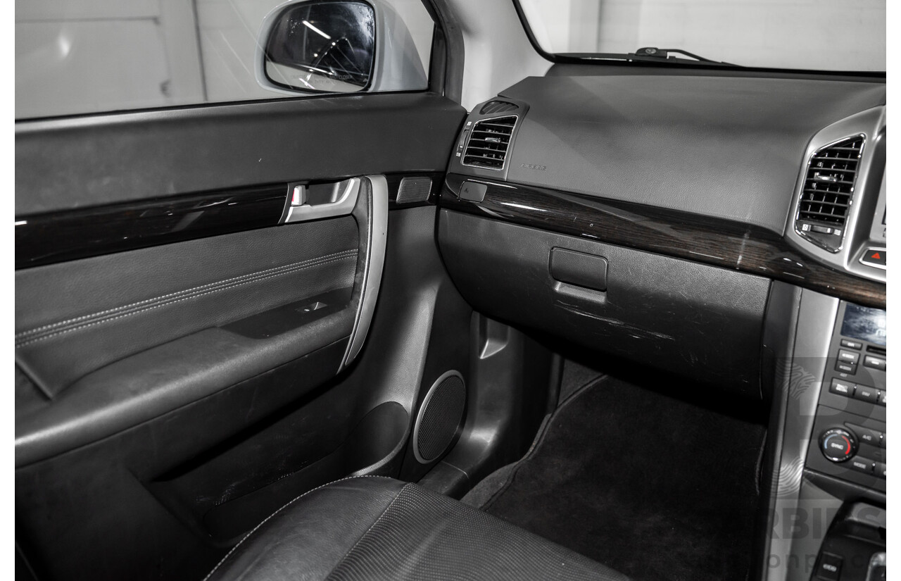 3/2014 Holden Captiva 7 LTZ (AWD) CG MY15 4d Wagon Summit White V6 3.0L - 7 Seater