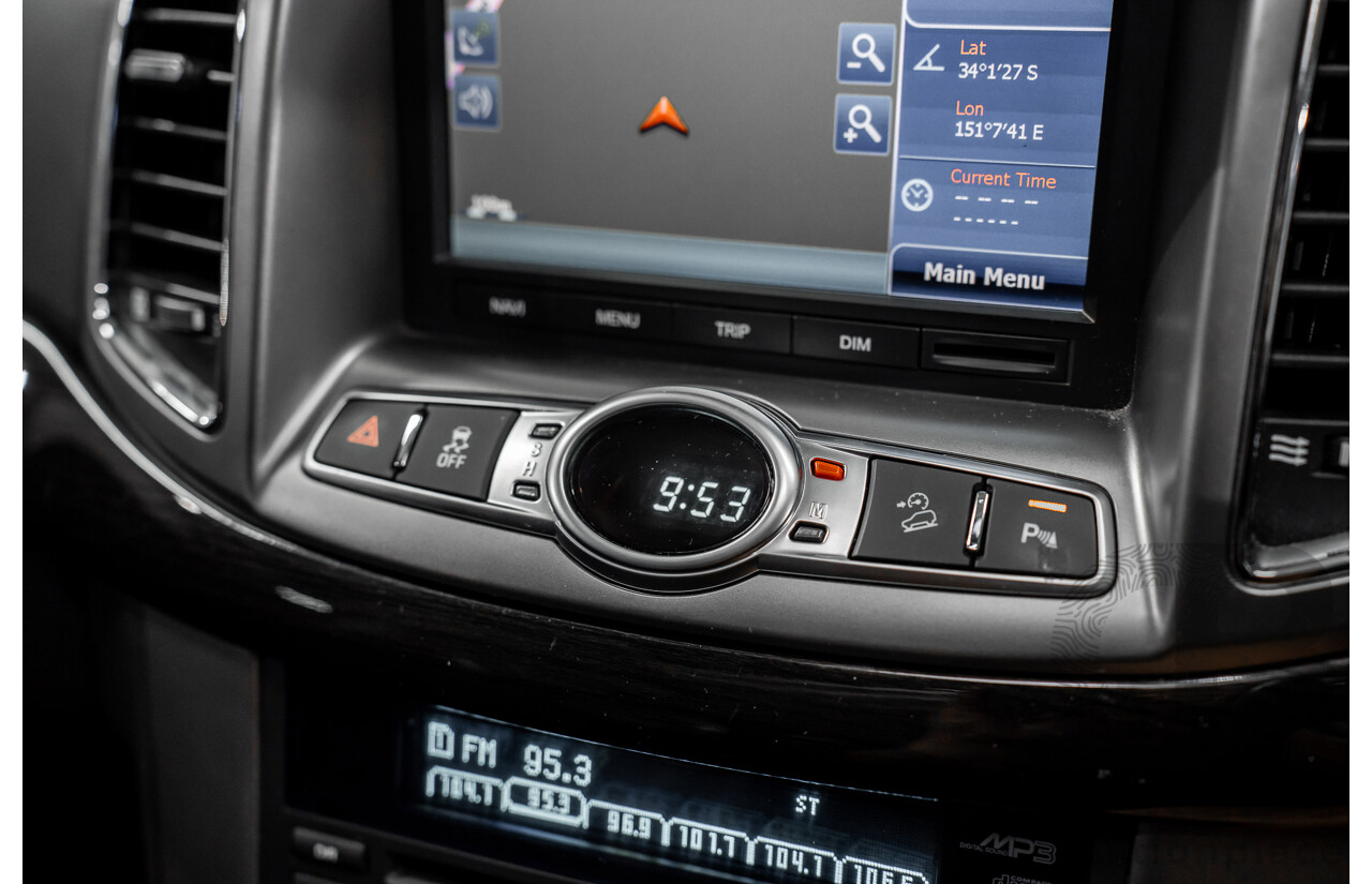 3/2014 Holden Captiva 7 LTZ (AWD) CG MY15 4d Wagon Summit White V6 3.0L - 7 Seater