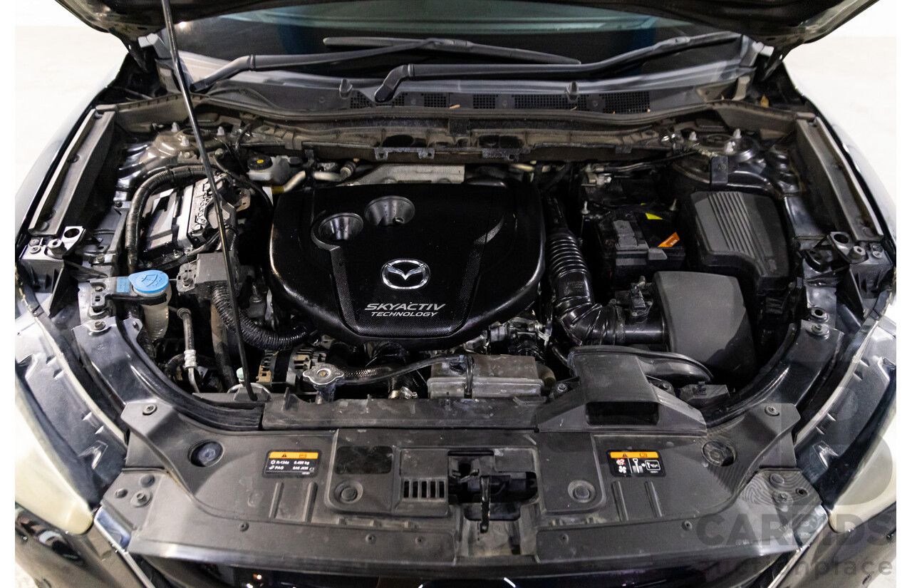 3/2013 Mazda CX-5 Akera (4x4) MY13 4d Wagon Brilliant Black Pearl Turbo Diesel 2.2L
