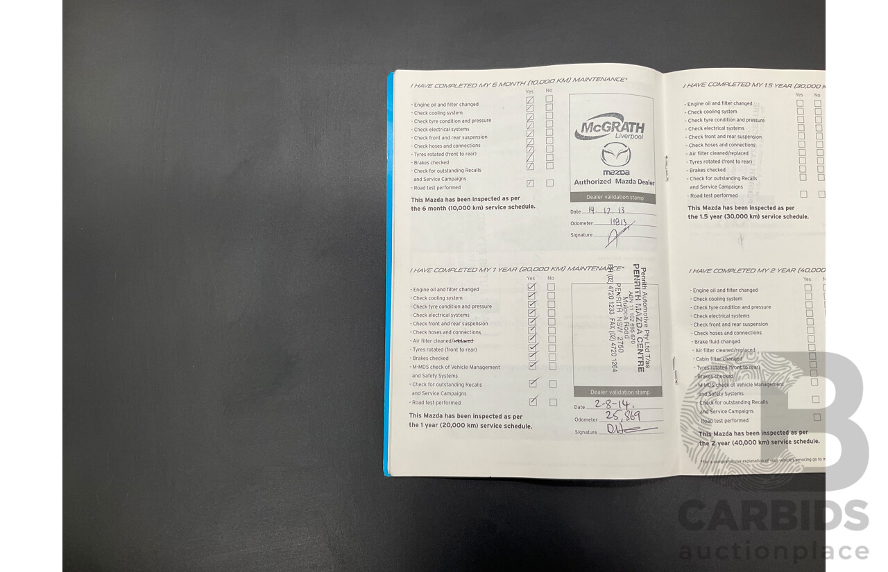 3/2013 Mazda CX-5 Akera (4x4) MY13 4d Wagon Brilliant Black Pearl Turbo Diesel 2.2L