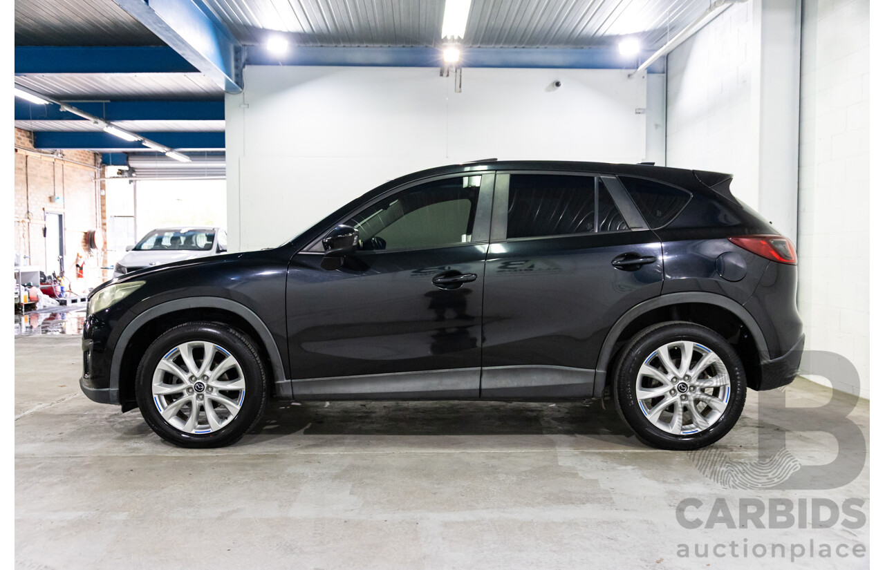 3/2013 Mazda CX-5 Akera (4x4) MY13 4d Wagon Brilliant Black Pearl Turbo Diesel 2.2L