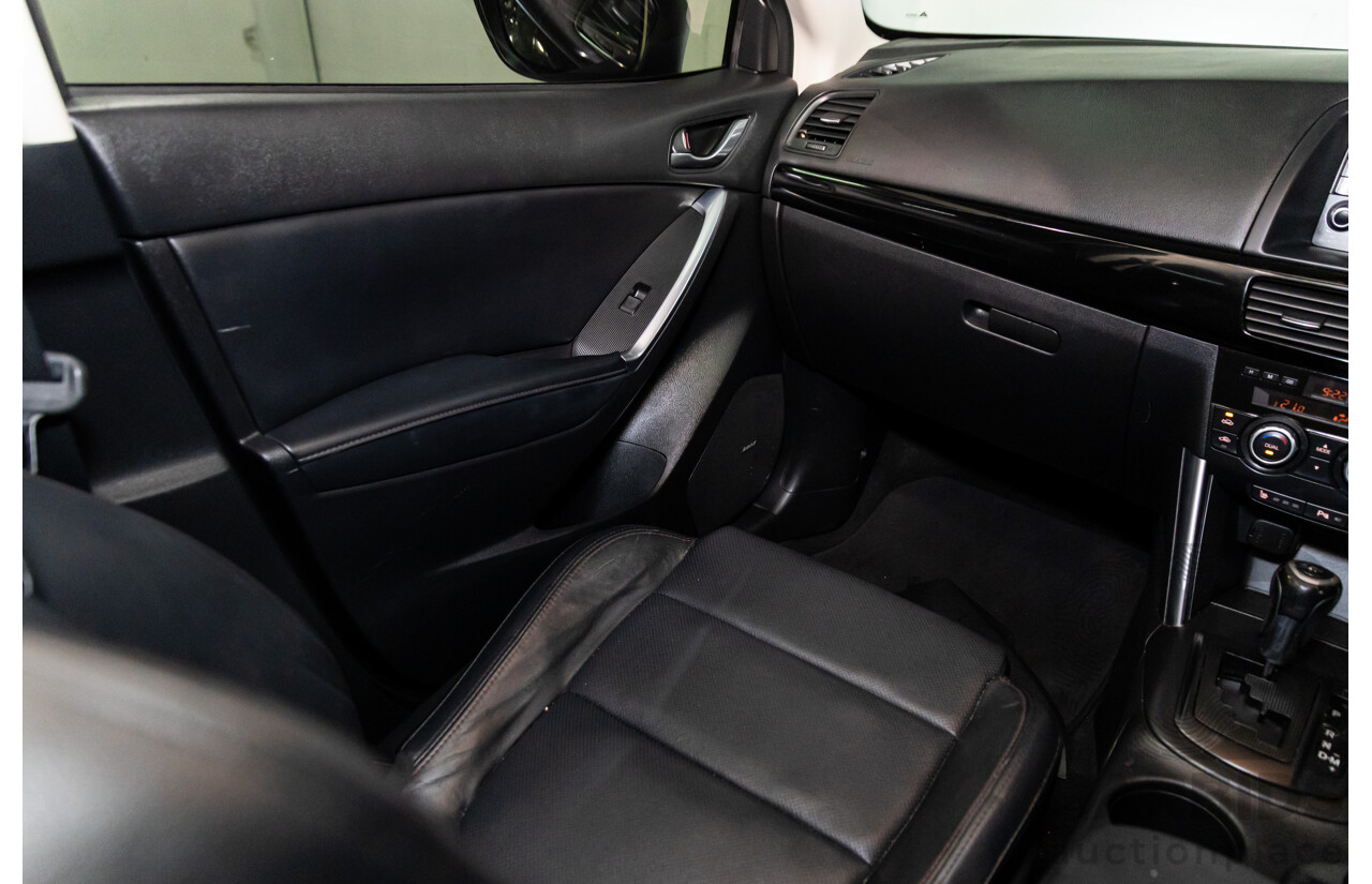 3/2013 Mazda CX-5 Akera (4x4) MY13 4d Wagon Brilliant Black Pearl Turbo Diesel 2.2L