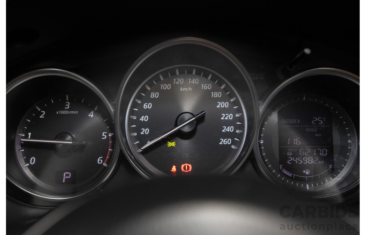 3/2013 Mazda CX-5 Akera (4x4) MY13 4d Wagon Brilliant Black Pearl Turbo Diesel 2.2L