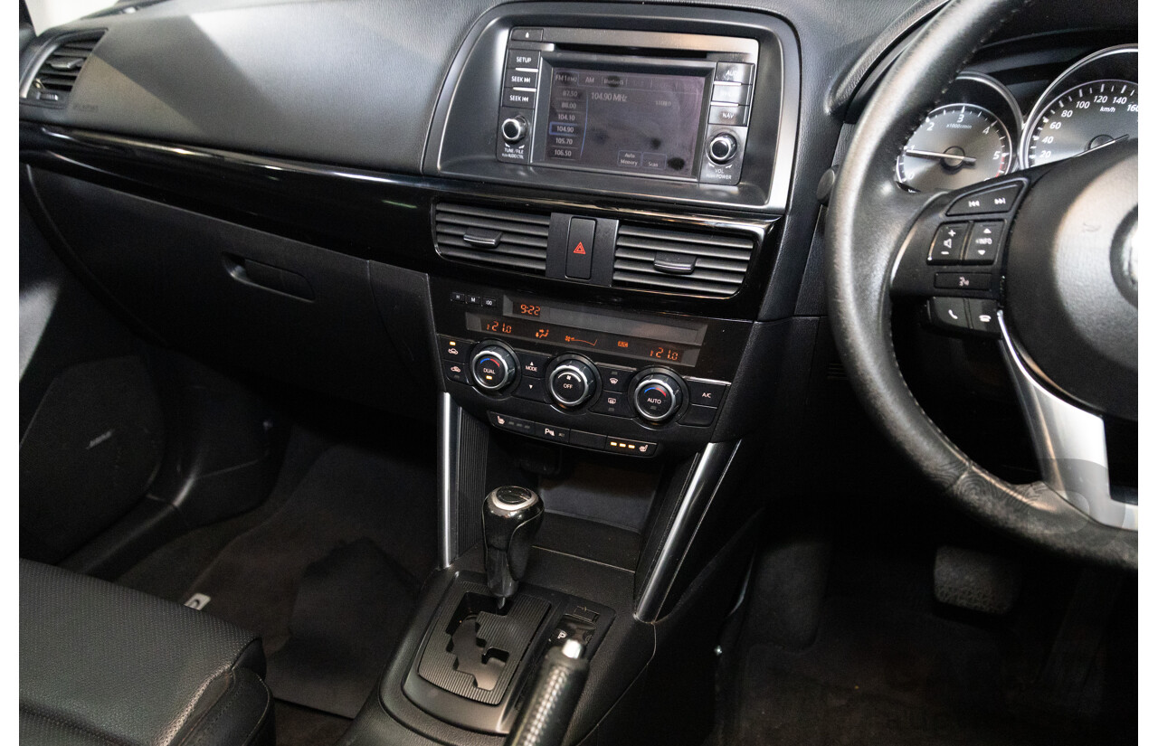 3/2013 Mazda CX-5 Akera (4x4) MY13 4d Wagon Brilliant Black Pearl Turbo Diesel 2.2L