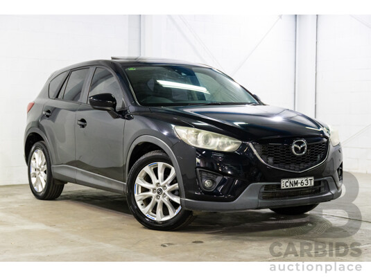 3/2013 Mazda CX-5 Akera (4x4) MY13 4d Wagon Brilliant Black Pearl Turbo Diesel 2.2L