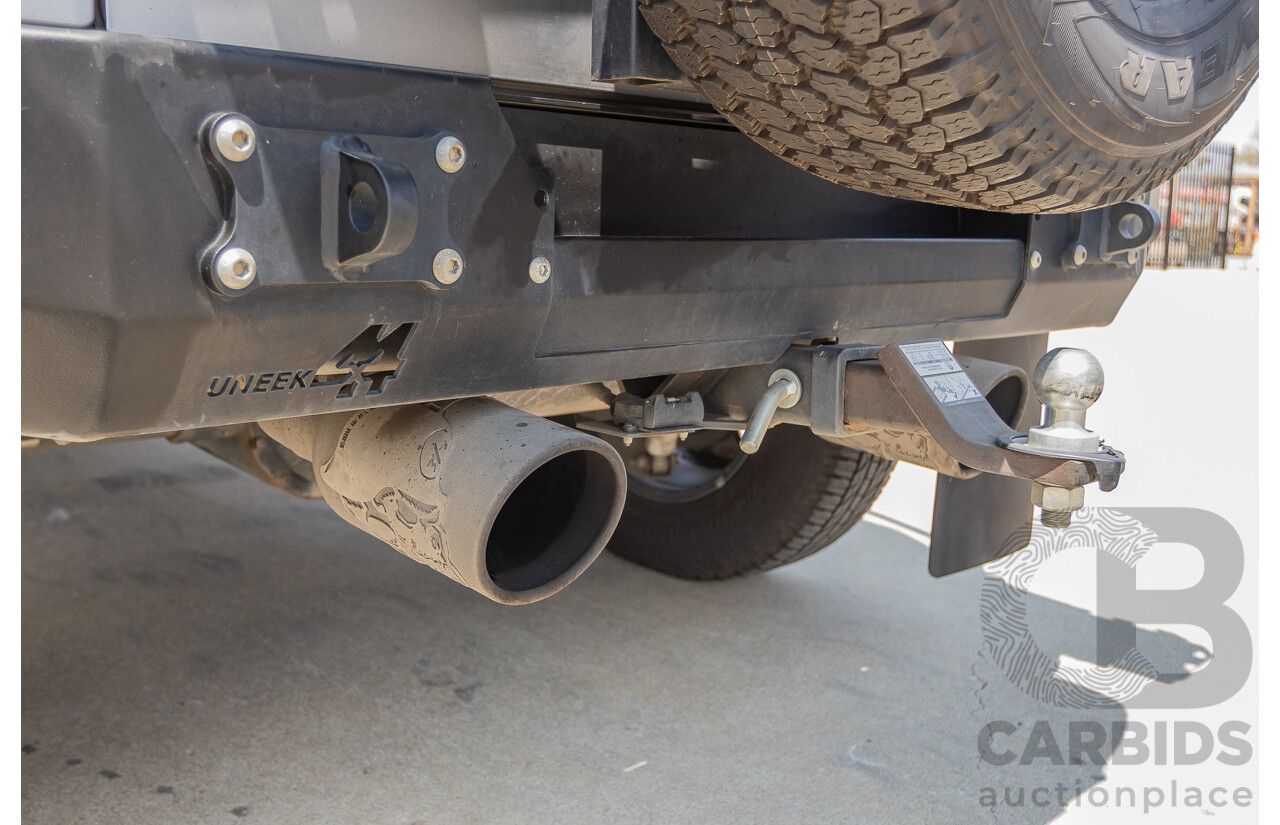 1/2018 Jeep Wrangler Unlimited Overland (4x4) JK MY18 4D Hardtop Billet Silver Metallic V8 5.7L