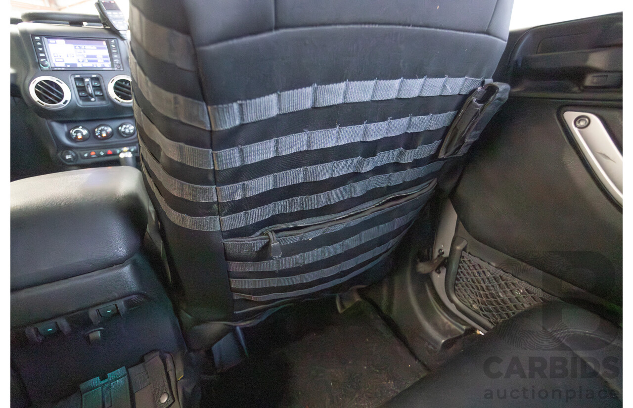 1/2018 Jeep Wrangler Unlimited Overland (4x4) JK MY18 4D Hardtop Billet Silver Metallic V8 5.7L