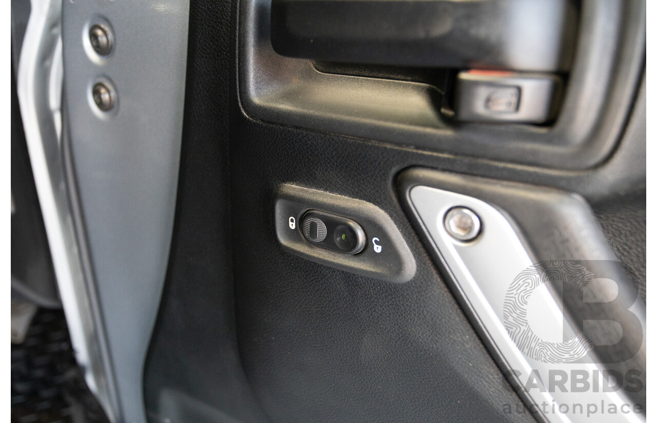 1/2018 Jeep Wrangler Unlimited Overland (4x4) JK MY18 4D Hardtop Billet Silver Metallic V8 5.7L