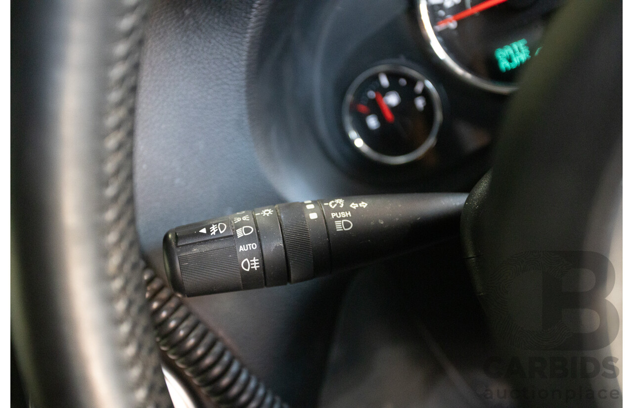 1/2018 Jeep Wrangler Unlimited Overland (4x4) JK MY18 4D Hardtop Billet Silver Metallic V8 5.7L