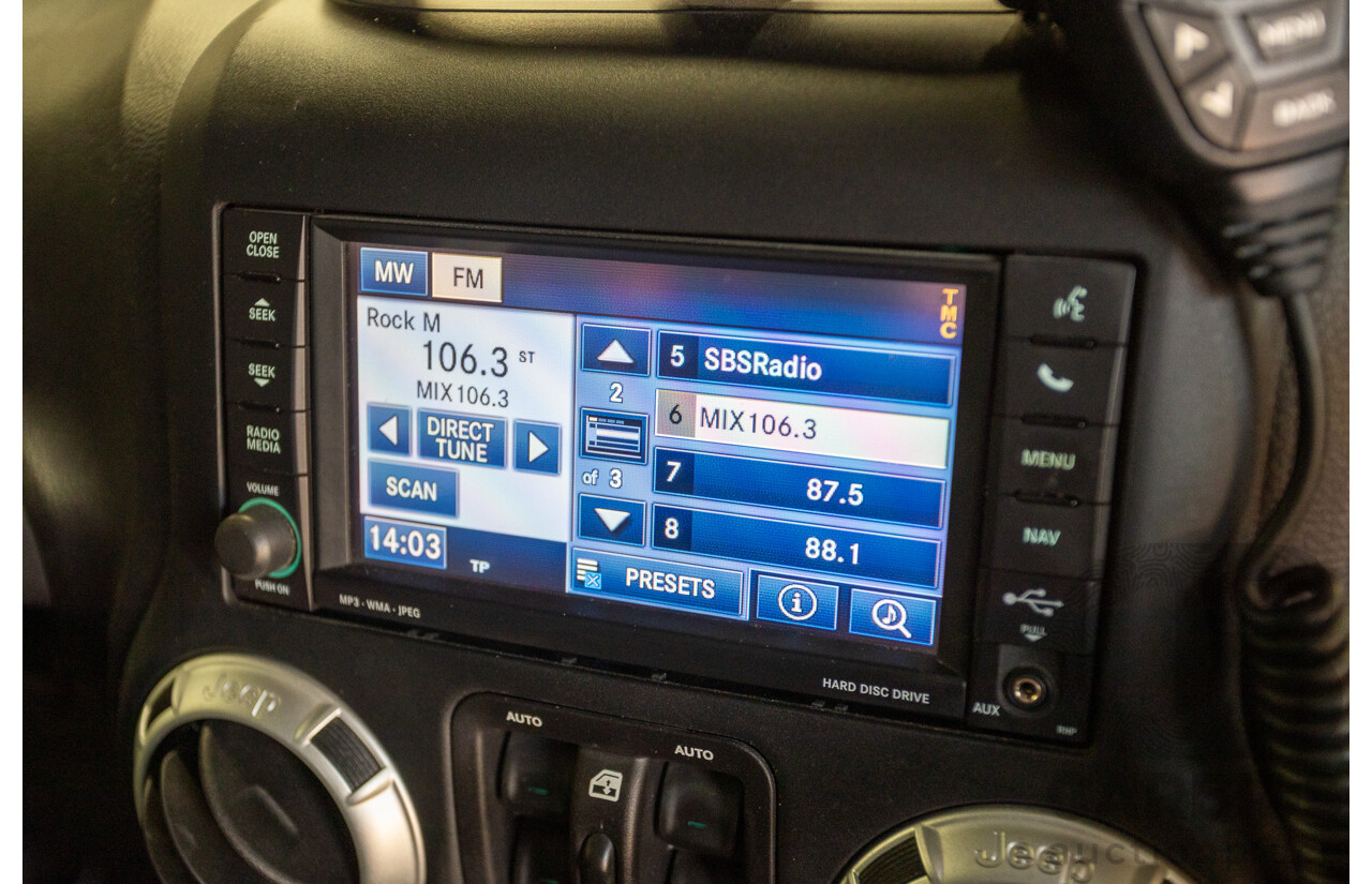 1/2018 Jeep Wrangler Unlimited Overland (4x4) JK MY18 4D Hardtop Billet Silver Metallic V8 5.7L