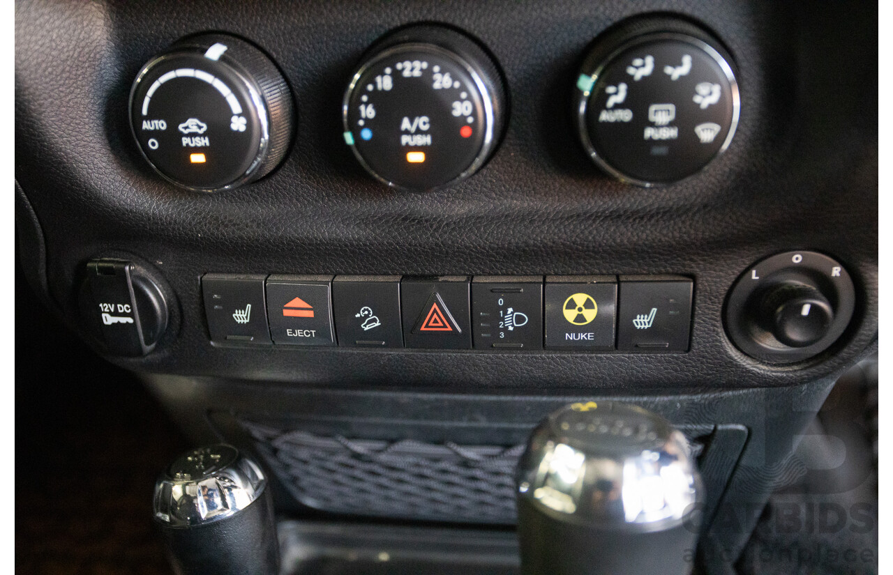 1/2018 Jeep Wrangler Unlimited Overland (4x4) JK MY18 4D Hardtop Billet Silver Metallic V8 5.7L