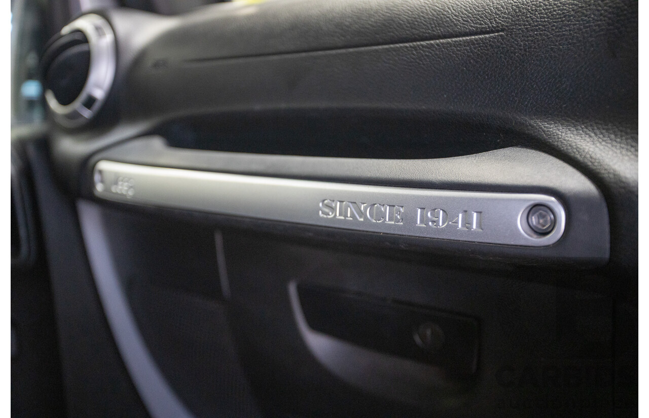 1/2018 Jeep Wrangler Unlimited Overland (4x4) JK MY18 4D Hardtop Billet Silver Metallic V8 5.7L