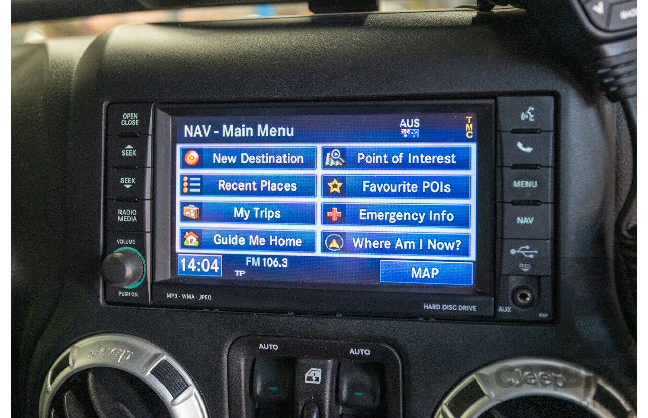 1/2018 Jeep Wrangler Unlimited Overland (4x4) JK MY18 4D Hardtop Billet Silver Metallic V8 5.7L