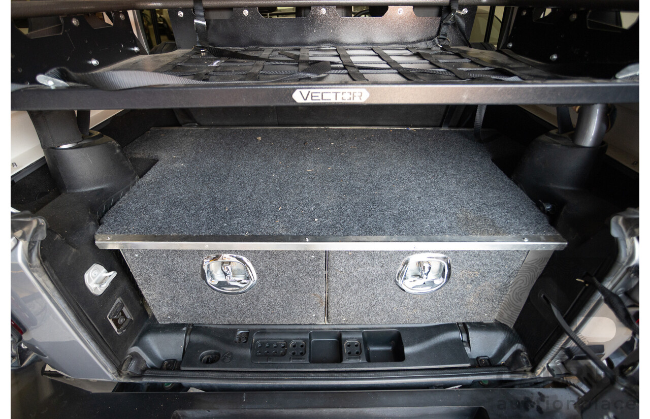 1/2018 Jeep Wrangler Unlimited Overland (4x4) JK MY18 4D Hardtop Billet Silver Metallic V8 5.7L