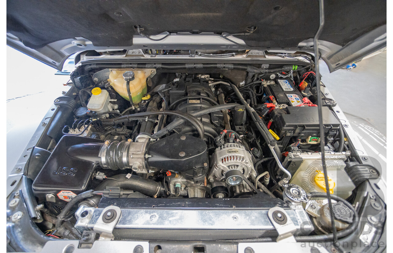 1/2018 Jeep Wrangler Unlimited Overland (4x4) JK MY18 4D Hardtop Billet Silver Metallic V8 5.7L