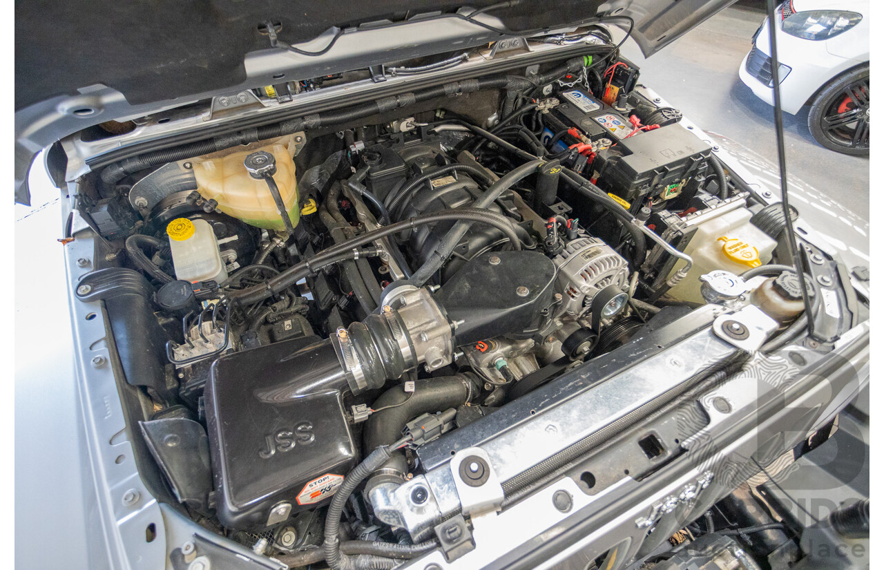 1/2018 Jeep Wrangler Unlimited Overland (4x4) JK MY18 4D Hardtop Billet Silver Metallic V8 5.7L