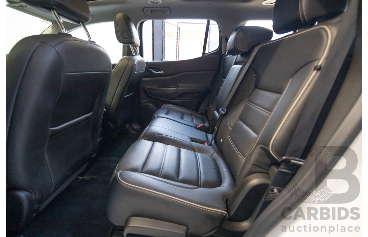 5/2019 Holden Acadia LTZ-V AC MY19 4D Wagon Summit White V6 3.6L - 7 seater