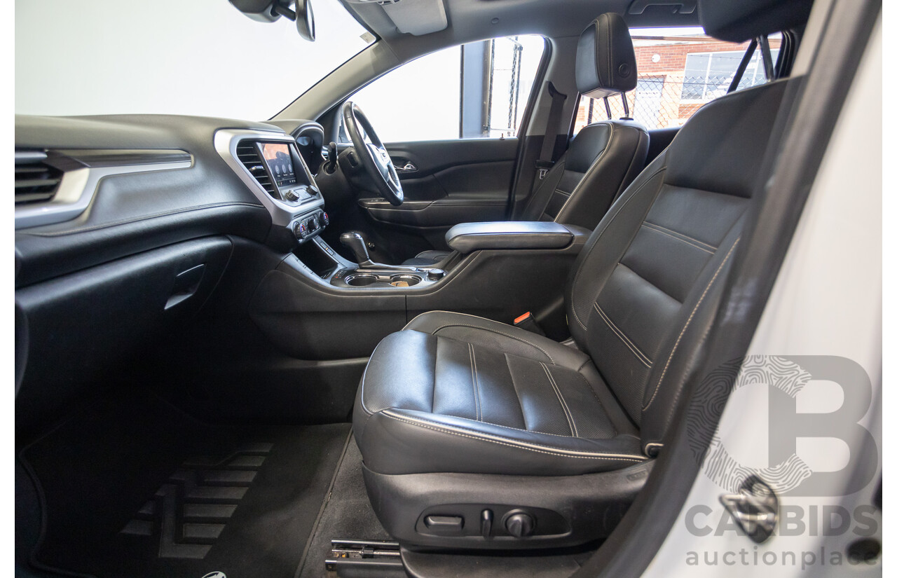 5/2019 Holden Acadia LTZ-V AC MY19 4D Wagon Summit White V6 3.6L - 7 seater