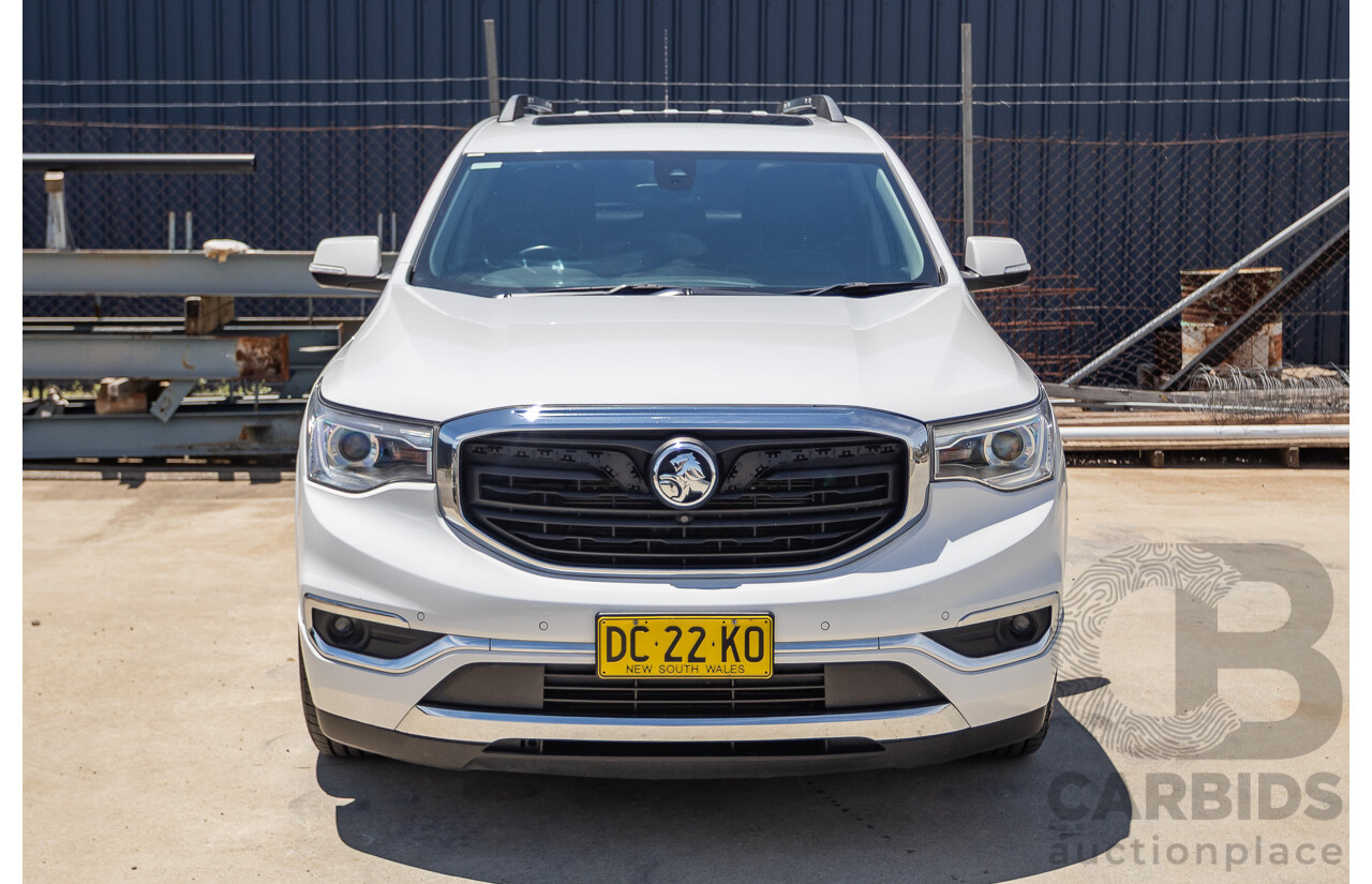 5/2019 Holden Acadia LTZ-V AC MY19 4D Wagon Summit White V6 3.6L - 7 seater