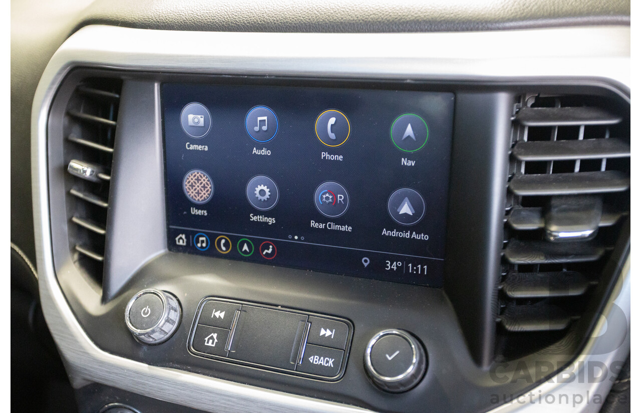 5/2019 Holden Acadia LTZ-V AC MY19 4D Wagon Summit White V6 3.6L - 7 seater