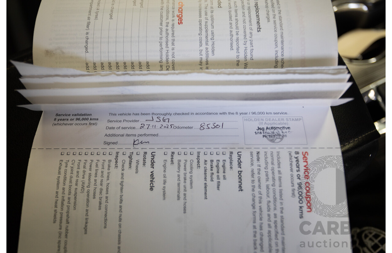 5/2019 Holden Acadia LTZ-V AC MY19 4D Wagon Summit White V6 3.6L - 7 seater