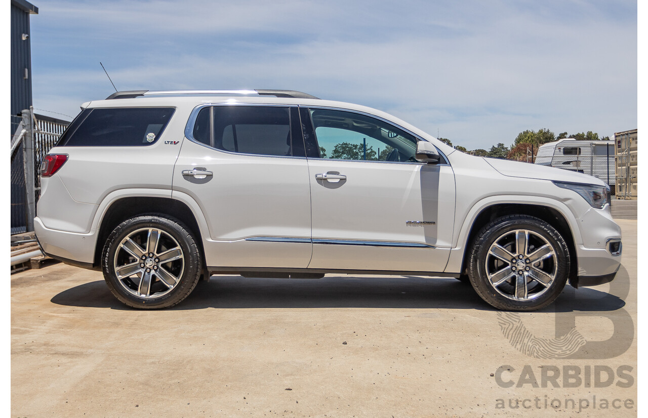 5/2019 Holden Acadia LTZ-V AC MY19 4D Wagon Summit White V6 3.6L - 7 seater