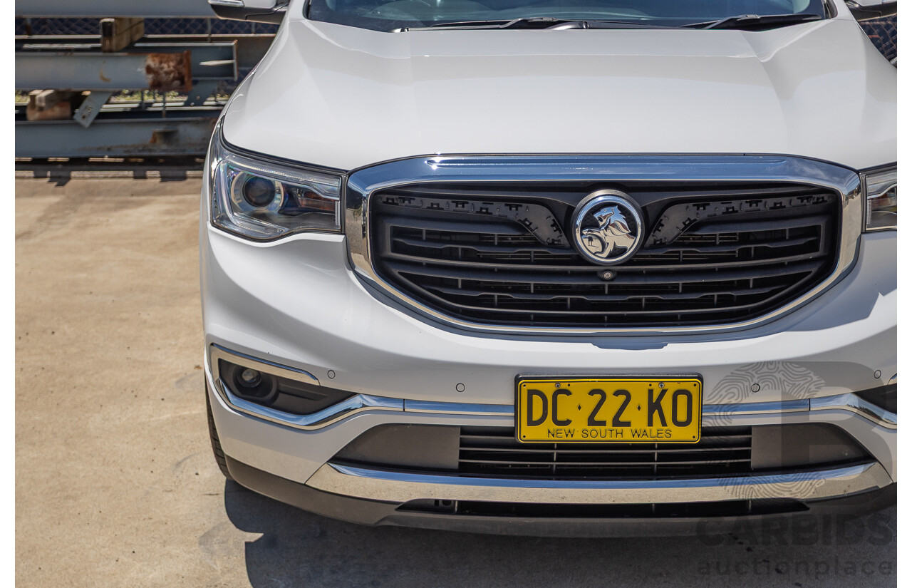 5/2019 Holden Acadia LTZ-V AC MY19 4D Wagon Summit White V6 3.6L - 7 seater