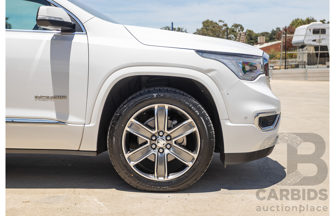 5/2019 Holden Acadia LTZ-V AC MY19 4D Wagon Summit White V6 3.6L - 7 seater