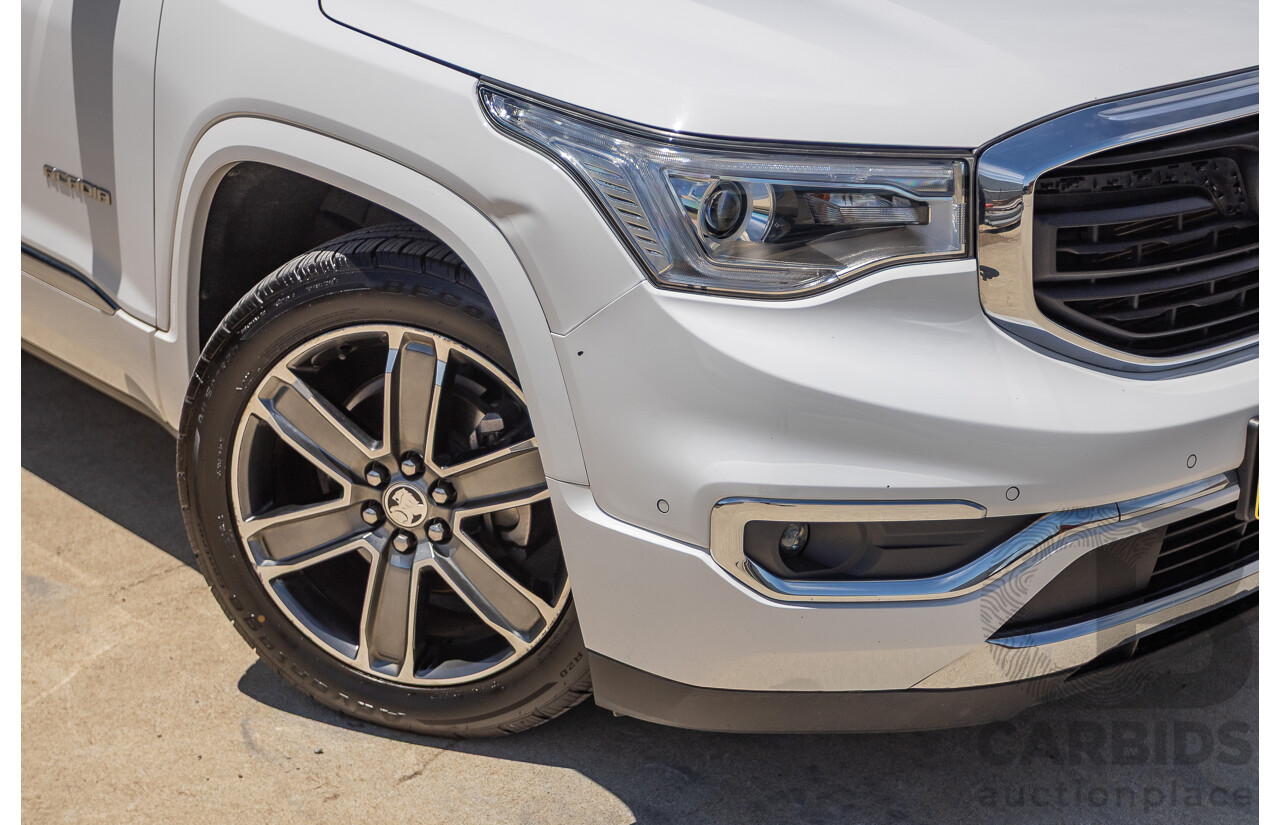 5/2019 Holden Acadia LTZ-V AC MY19 4D Wagon Summit White V6 3.6L - 7 seater