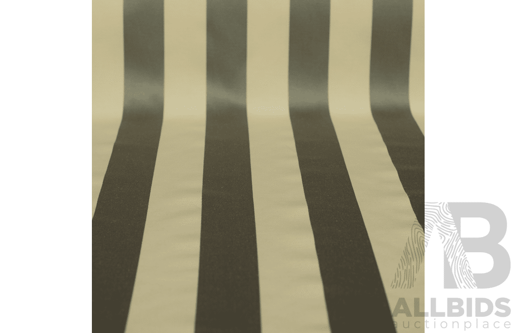 Royal Stripe Celadon – Cotton/Polyester - Width: 140cm - 50 Metres - RRP$65.00 per METRE