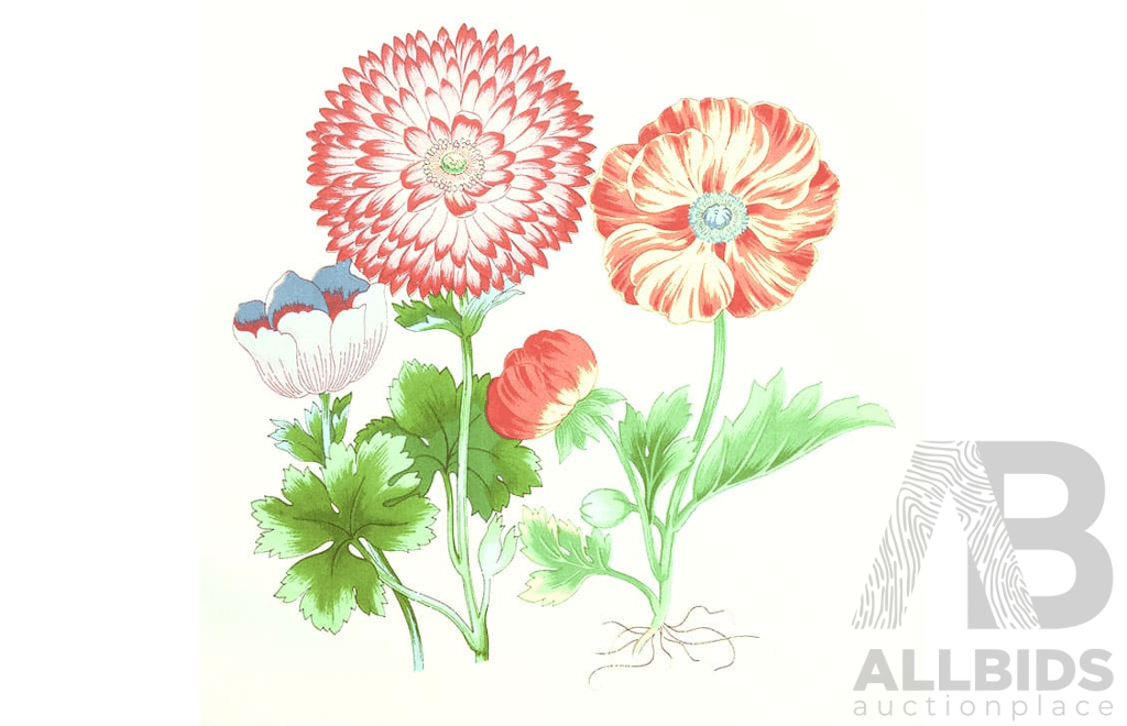 Garden Bed – Polished Cotton - Width: 140cm - 17 Metres - RRP$65.00 per Metre