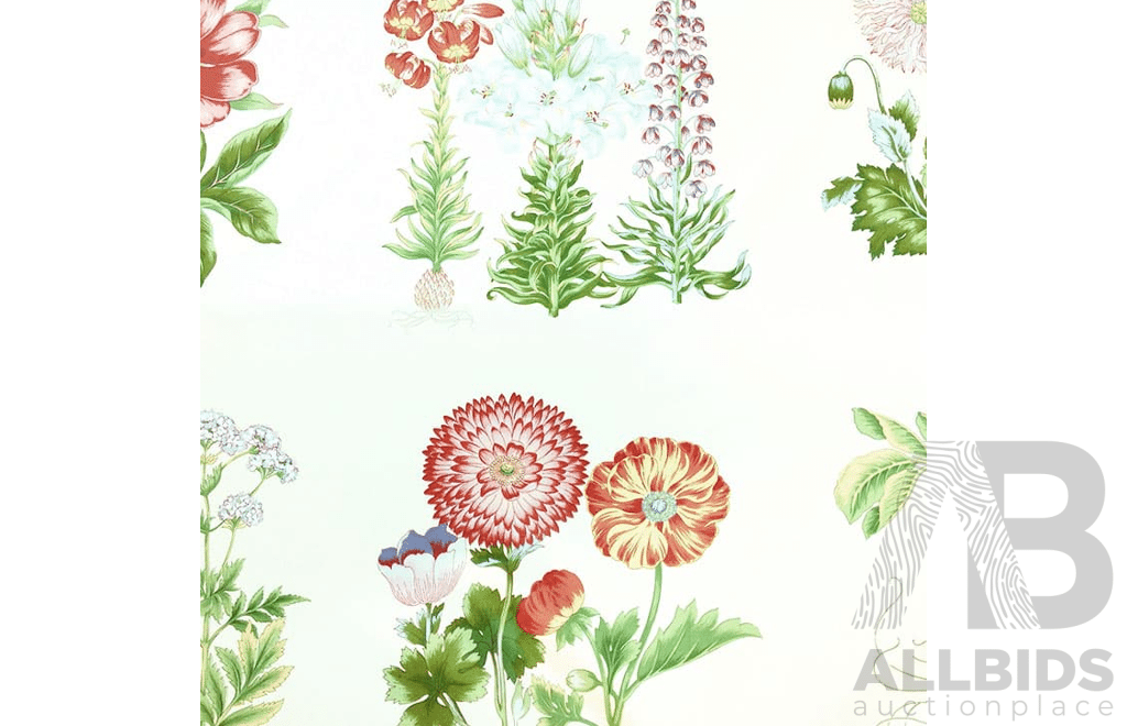 Garden Bed – Polished Cotton - Width: 140cm - 17 Metres - RRP$65.00 per Metre